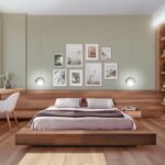 صورة توضيحية غرفة نوم بتصميم مريح ضمن أفكار ديكورات خميس مشيط